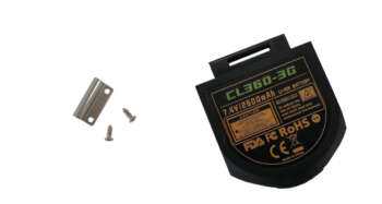 Birdy CL360-3G vervangbare batterijklep.