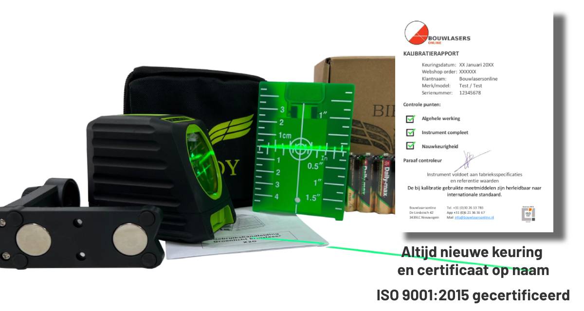 Birdy X2G Bouwlasers Online