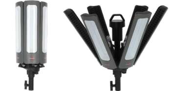 Extreem krachtige 360° LED bouwlamp