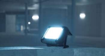 Battery LED accu bouwlamp 3150lm biedt een verlichtingsduur van