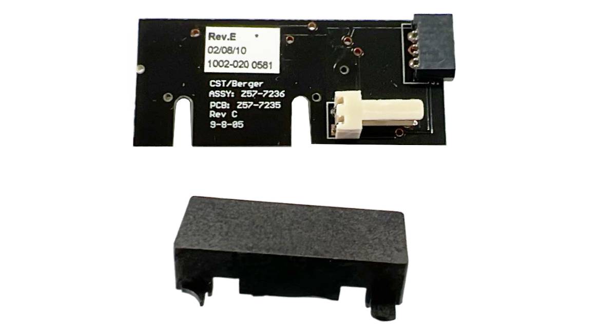 Deze sensorprint – met artikelnummer 2610A07596 / 2610A07597