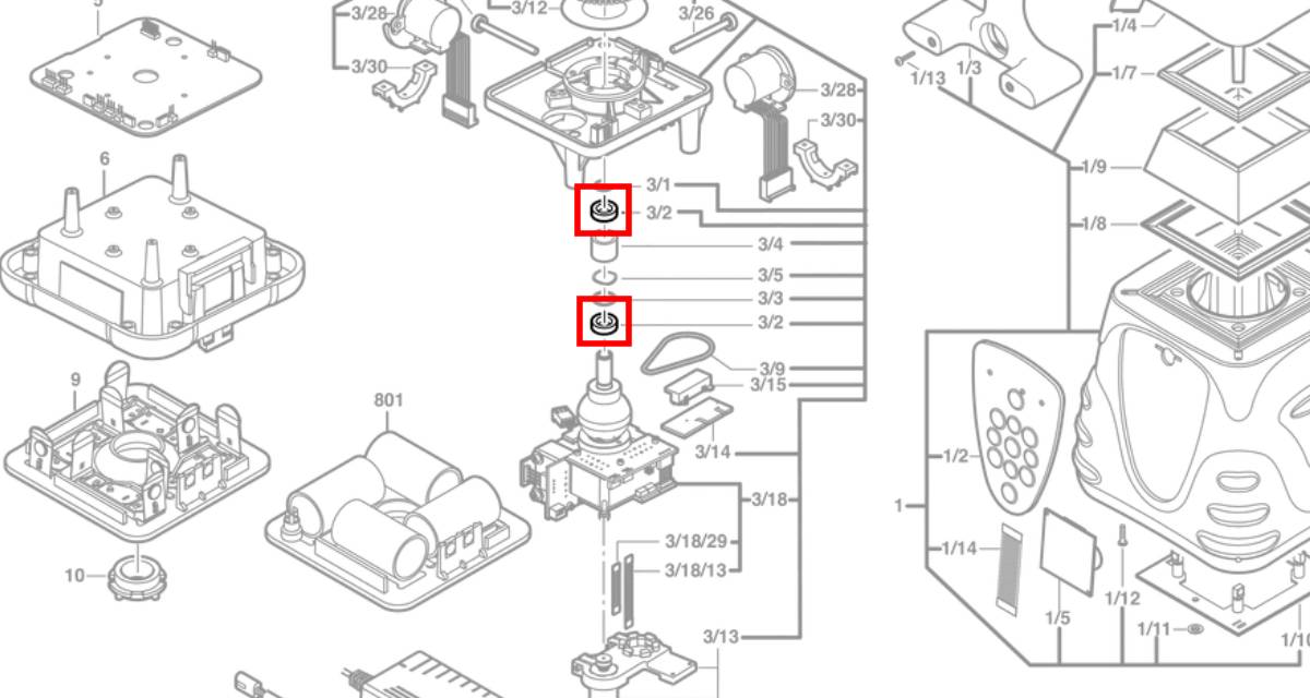 Dit originele lager t.b.v. de CST ALH-serie is een essentieel onderdeel van de aandrijving en zorgt voor een stabiele, nauwkeurige werking van je instrument.