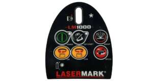 Zelfklevend Toetsenbord (Folie) voor LaserMark LM1000 / CST Berger LM1000