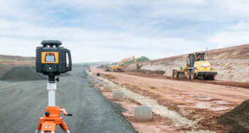optioneel is de Levelfix RLD100 GR handontvanger kunnen gebruikt worden met bijna alle rood en groen licht rotatie lasers.