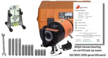 De Geo KL-901 heeft een laserklasse 3R groen licht laserdiode ingebouwd, waarvan het laser vermogen in 5 stappen instelbaar is. Op maximaal vermogen heeft de KL-901 een bereik van maar liefst 500m.