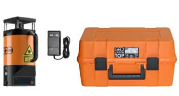 De laser kan op een statief worden gemonteerd om een 360 ° laservlak over het hele werkgebied te sturen, waardoor er met de optionele HL450 digitale mm handontvanger of detector nauwkeurige, hoogtemetingen gedaan kunnen worden binnen een werkgebied van maximaal 1.000 meter.