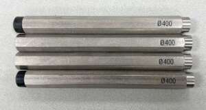 GEO-Laser Opstelpootjes DN 400 – Gereviseerde Set van 4 | Voor KL- en UL-serie Rioollasers