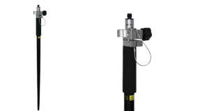 Telescopisch Carbon/aluminium GNSS stok 2.15m