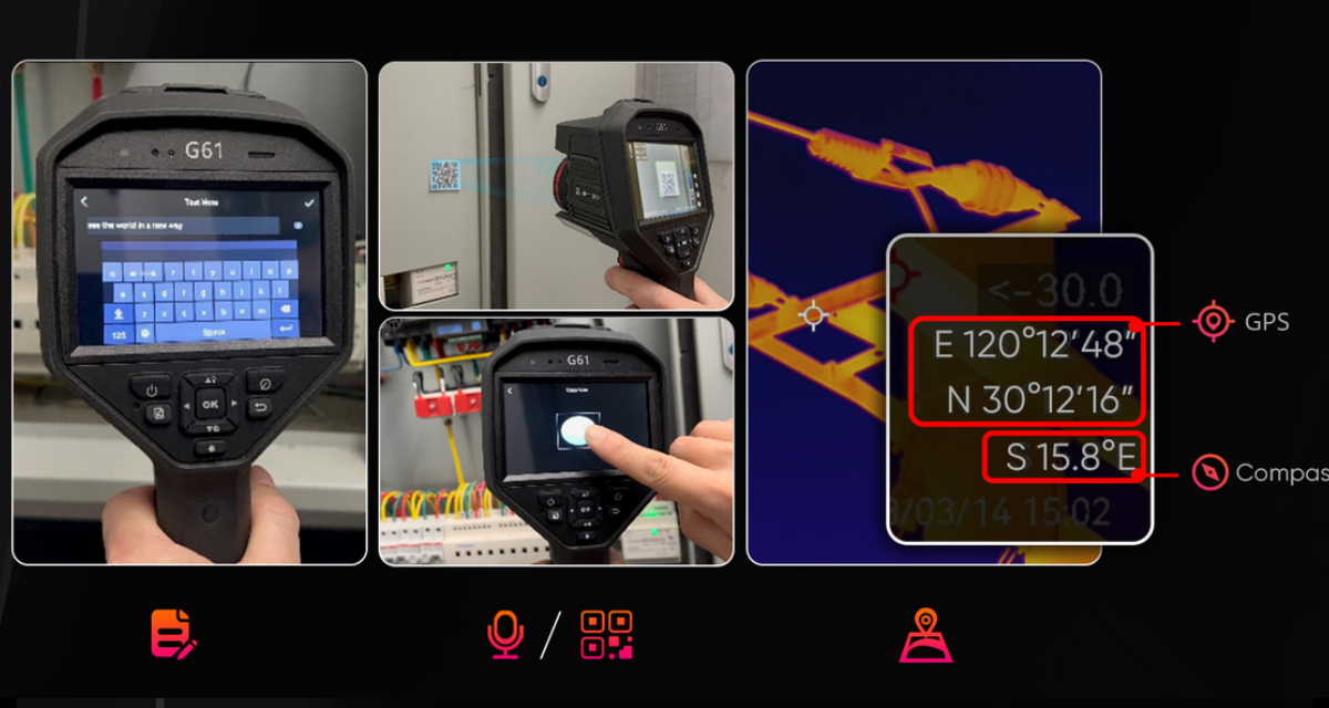 met de 1-Tap level/span kunnen gebruikers snel een gebied van markeren waarbinnen het meetbereik automatisch op het doel tijdens een meting. Continu autofocus, de G41H focusseert continu. Laser assist autofocus, de G41H f
