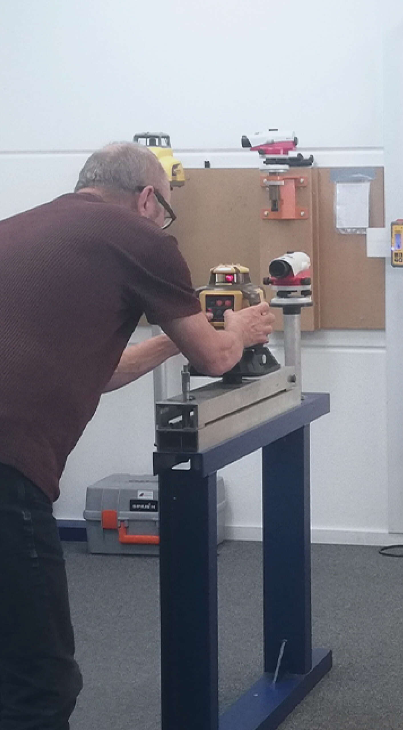 Kalibreren van bouwlasers