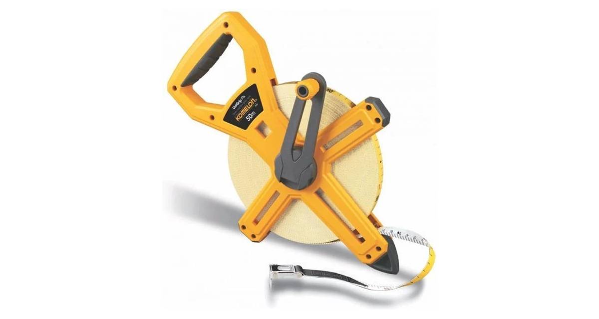 Komelon UniGrip Fix landmetermaat 30m Bouwlasers Online