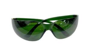 Laserbril groen Verbetert de zichtbaarheid van een groene laserstraal of laser punt, bedoelt voor bij het werken tijdens ongunstige lichtomstandigheden.