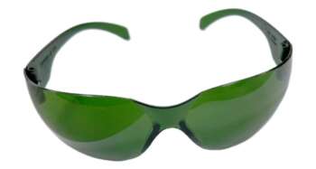 Laserbril groen Verbetert de zichtbaarheid van een groene laserstraal of laser punt, bedoelt voor bij het werken tijdens ongunstige lichtomstandigheden.