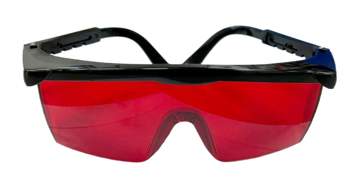 Laserbril rood (nog 6 stuks) Bouwlasers Online