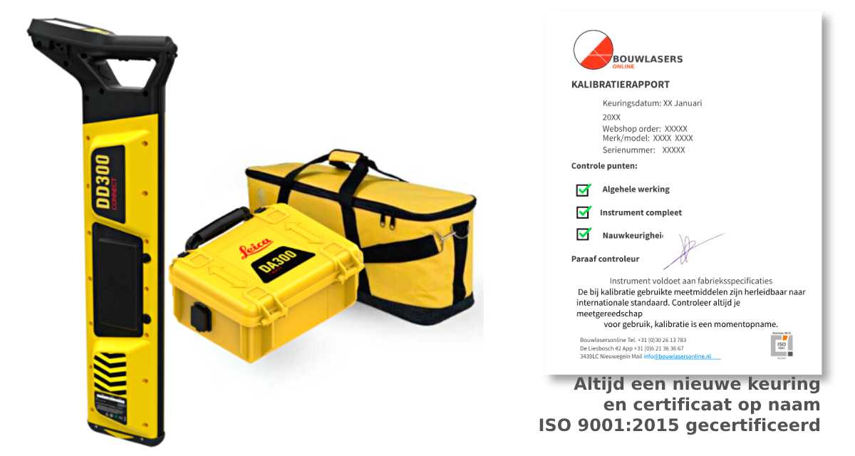 Leica DD300 set Bouwlasers Online