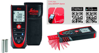 Leica Disto D2BT afstandsmeter