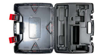 Transportkoffer Leica Disto D510 set Stevig hard kunststof transport koffer ter bescherming van de Leica Disto D510 tijdens transport Ook passend voor de Leica Disto D510 PT set met Exterieurpakket.