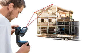 Een intelligente adapter Technologieën die in de DST 360-adapter worden gebruikt, breiden de meetmogelijkheden van uw DISTO X3 of X4 uit. Aangedreven door uw DISTO,