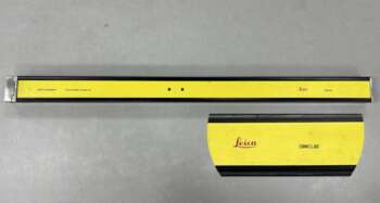 Gebruikte Leica GWCL92 Invarbaak met barcode, 92 cm Licht gewicht Leica invarbaak met DNA Barcode voor industriële toepassingen lengte: 92cm gewicht: 1.7kg  Bijzonderheden: lichte gebruikssporen