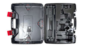 Transportkoffer Leica Disto S910 set Stevig hard kunststof transport koffer ter bescherming van de Leica Disto S910 (set) tijdens transport