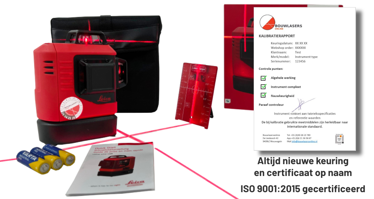 Leica LINO L6R-s (nog 1 stuk) Bouwlasers Online