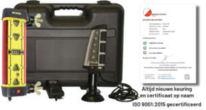 Leica LMR360R machine ontvanger 360° met klembevestiging en cabine uitlees venster