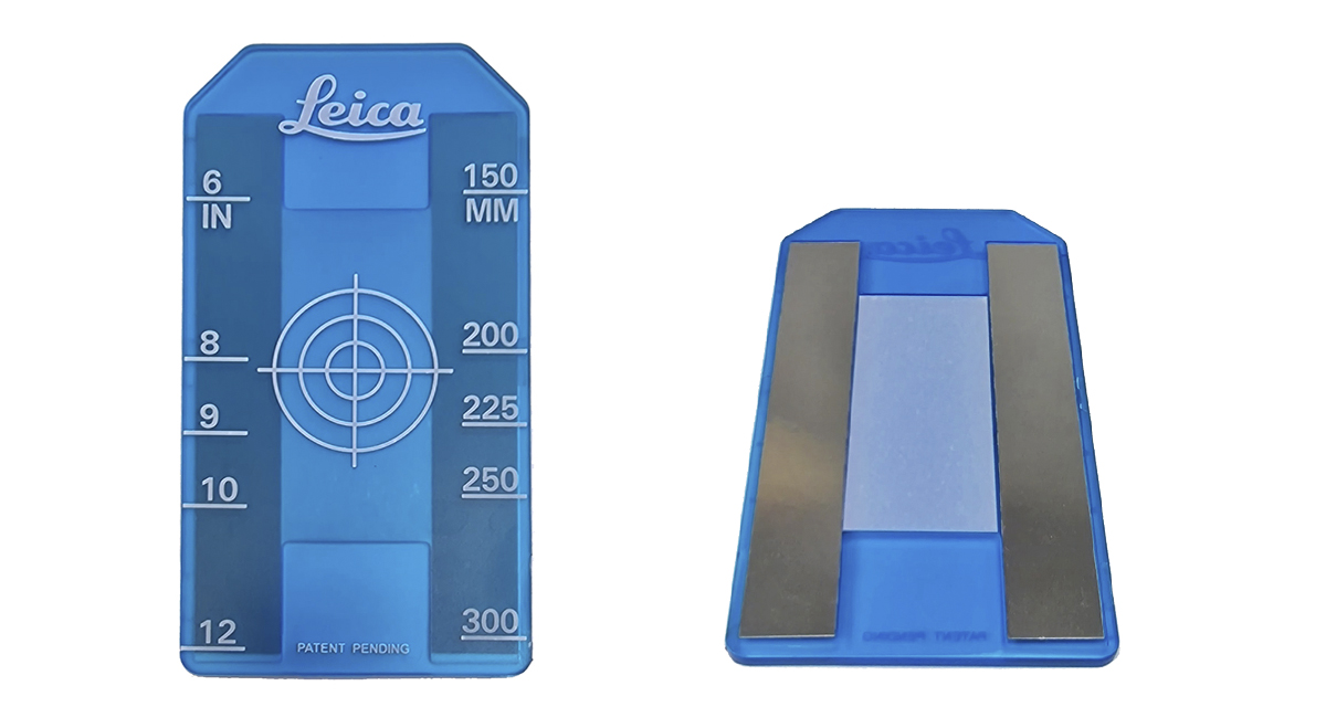 Richtmerk Leica blauw (Kort) Bouwlasers Online