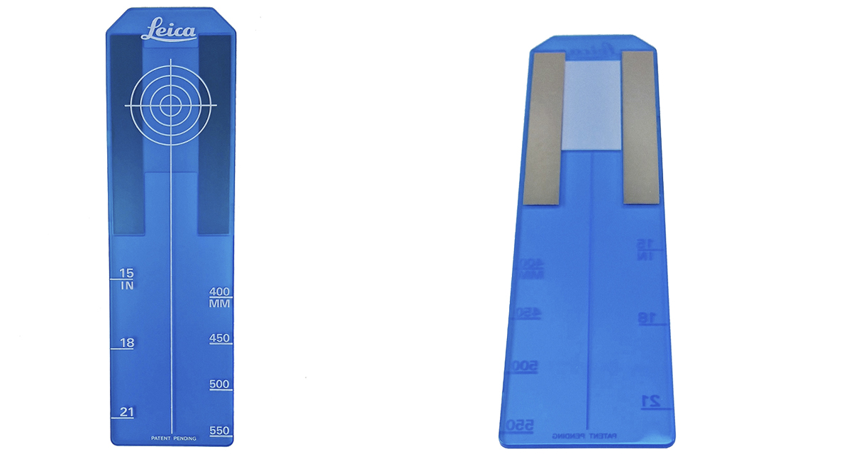 Richtmerk Leica blauw (Lang) Bouwlasers Online