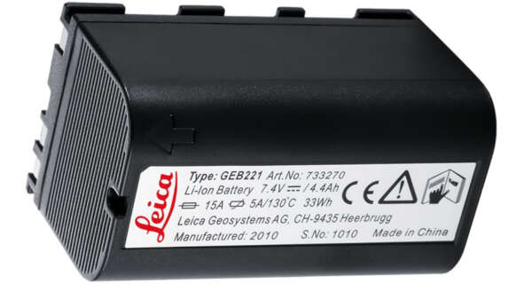 Leica GEB221 Accupack Categorie: Laser batterij, Leica | Artikelnr.: 733270