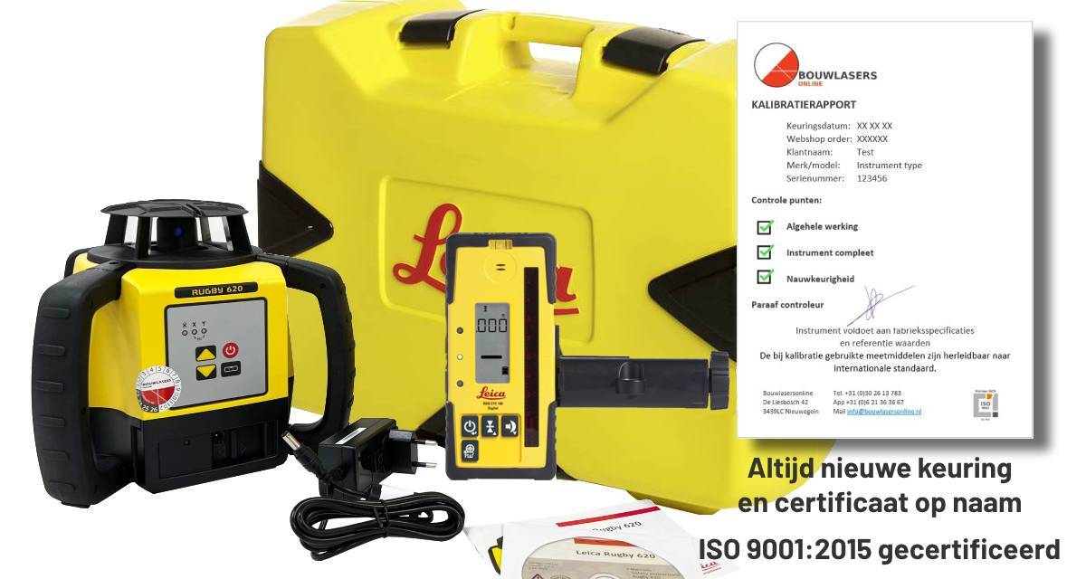 Leica Rugby 620 Actie set Bouwlasers Online
