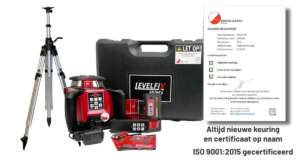 De Levelfix 650HV set compleet incl. rld100 en statief