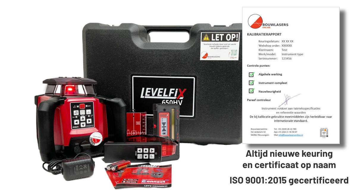 _Levelfix 650HV set Bouwlasers Online