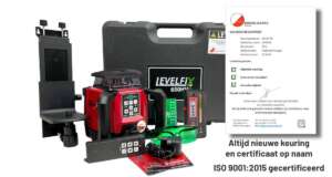 Levelfix 650HVG allround afbouwlaser set