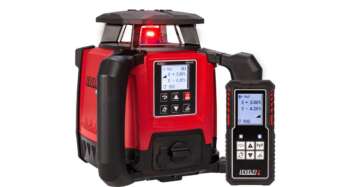Levelfix 650HVS dubbel afschot laser De 650HVS is een veelzijdige laser die geschikt is voor diverse bouwprojecten. Of het nu gaat om grondverzet, wegenbouw, waterbouw of bouw van woningen en bedrijfspanden, deze laser kan het allemaal. Met een werkbereik van 900 meter, een hoge nauwkeurigheid en een waterdichte behuizing, is de 650HVS een betrouwbare partner op elke bouwplaats. De behuizing van de 650HVS is stof- en waterdicht. Hierdoor is werken in regen of op een drukke bouwplaats geen probleem. Heeft er iemand in de drukte je laser aangestoten? Dan is er geen man overboord. De Tilt-functie controleert constant de hoogte en blokkeert het systeem als de hoogte is veranderd. Zo voorkom je vervelende meetfouten. Semi automatische afschot laser: