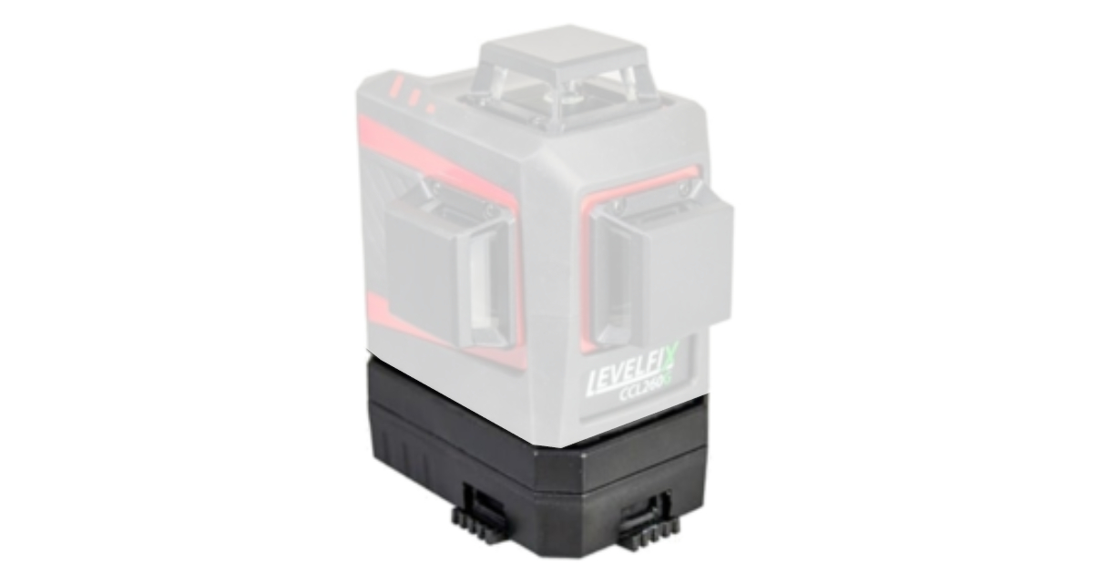 Levelfix CCL260G vervangbaar Smartbase adapter incl. 5/8" adapter.
