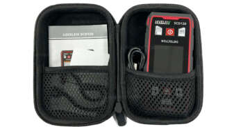 Levelfix SCD120 muurscanner in beschermende holster