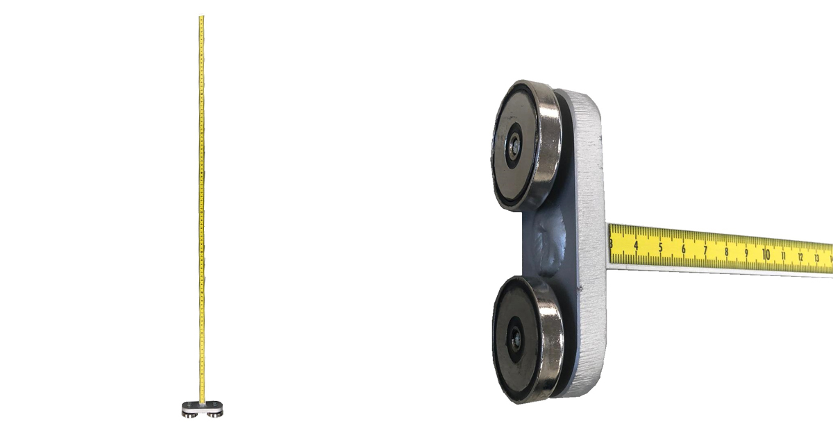 Magnetische meetstok 1m Bouwlasers Online