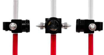 Mini prisma set verstelbaar Deze hoogwaardige mini prisma set heeft een constante van 0 mm en een nauwkeurigheid van 5" , wordt geleverd met een 3-delige prisma stok met elk een lengte van 60cm. Het prisma is over de prismastokken geschoven worden en vast gezet worden. De prismahouder is kantelbaar,