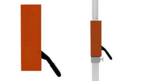 Houder ontvanger laserbaak