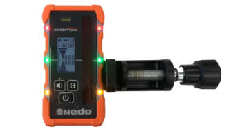 Nedo Laserontvanger ACCEPTOR MAXX met mm-display
