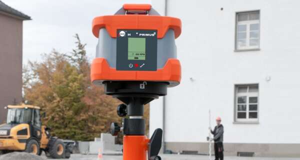 Alle PRIMUS 2 rotatielasers zijn voorzien van kwalitatief hoogwaardige laserdiodes met een golflengte van 635 nm.