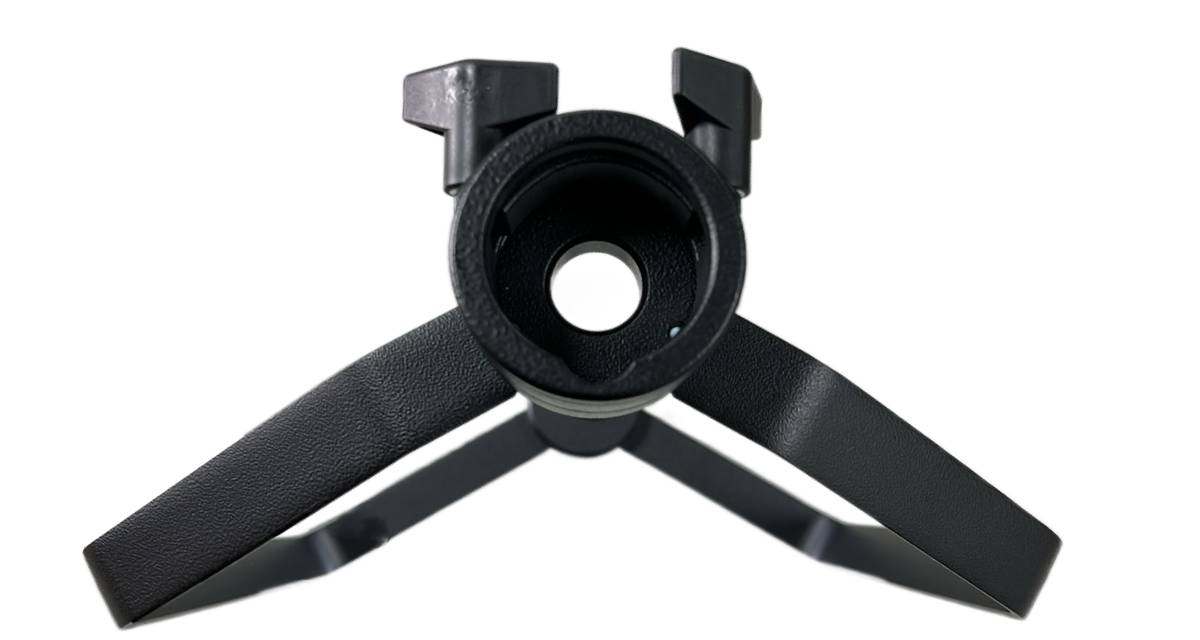 Laserhouder voor onder statief met klem aansluiting voor om de buis (nieuw model) De rotatielaser kan vlak boven de vloer worden gebruikt en met de handverstelling comfortabel in hoogte worden versteld. Passend voor alle Nedo in hoogte verstelbare statieven met45mm brede verstelbare middenzuil