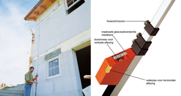 mEssfix-S Categorie: Merken, Nedo lasers, Telescopische meetstok | Artikelnr.: F580151 | Bekijk specificaties