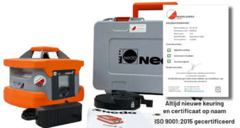 De volautomatische rotatielaser made in germany Nedo Laser Primus 2H