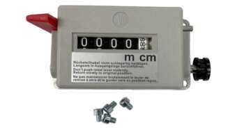 Nedo tellerwerk meetwiel (dicht)