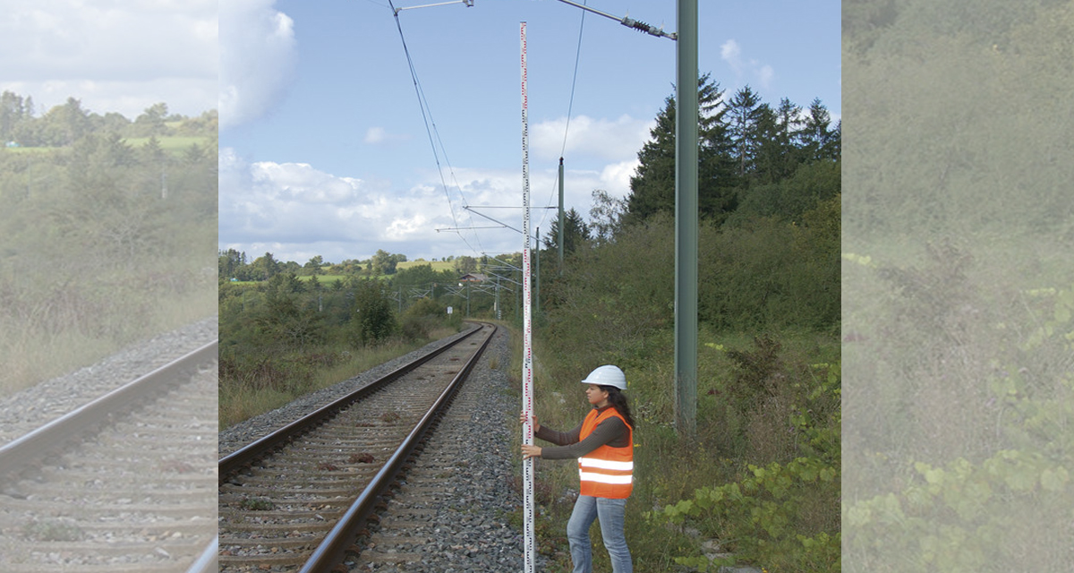 Nedo fiberglas telescopische waterpas E-baak