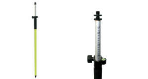 5/8″ Korte aluminium prismastok met snelklem