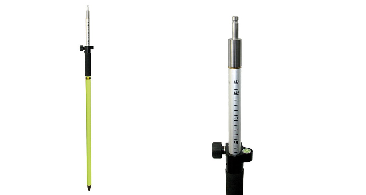 Aluminium prismastok kort Leica Bouwlasers Online