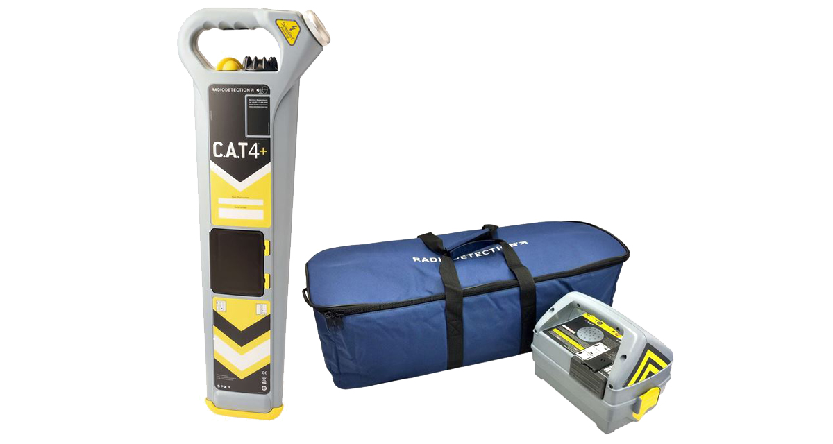 Radiodetection C.A.T4+ Strike Alert set Bouwlasers Online