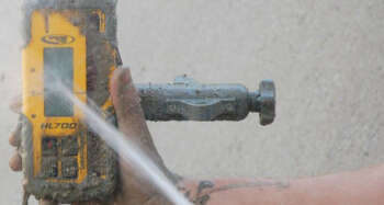 Handontvanger met een enorm groot ontvangst